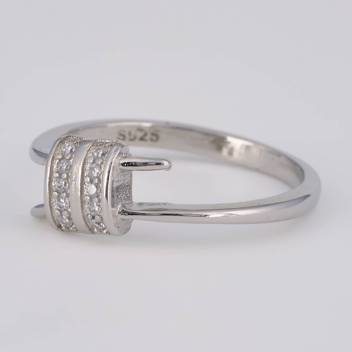 925 Silver Daily wear Diamond ring