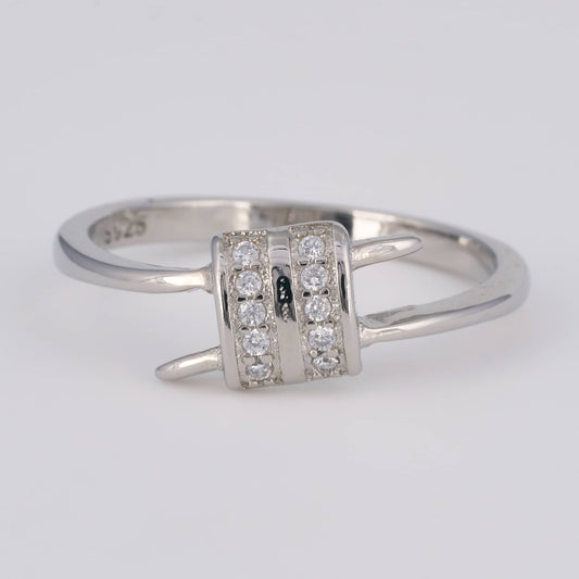925 Silver Daily wear Diamond ring